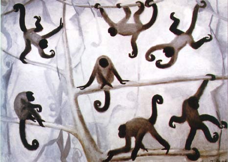 En cliquant sur cette photo  lien vers ' Les singes'